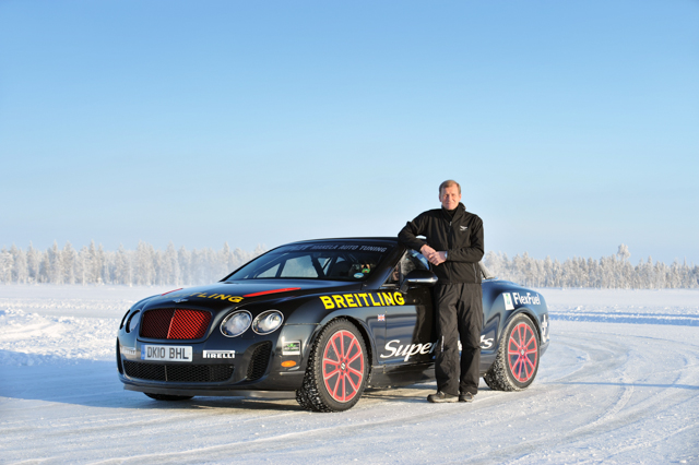 Bentley ice driving experience